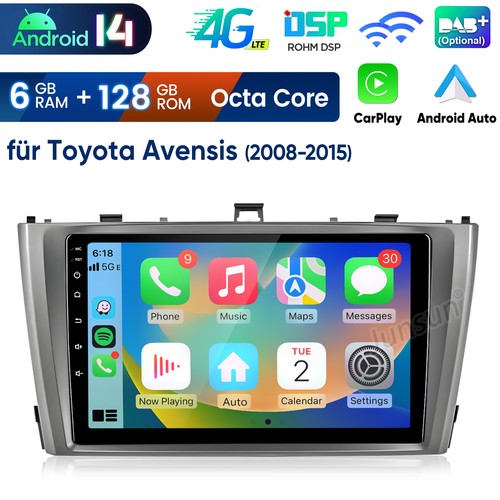 Autoradio 128g android15 - 6+128g, per